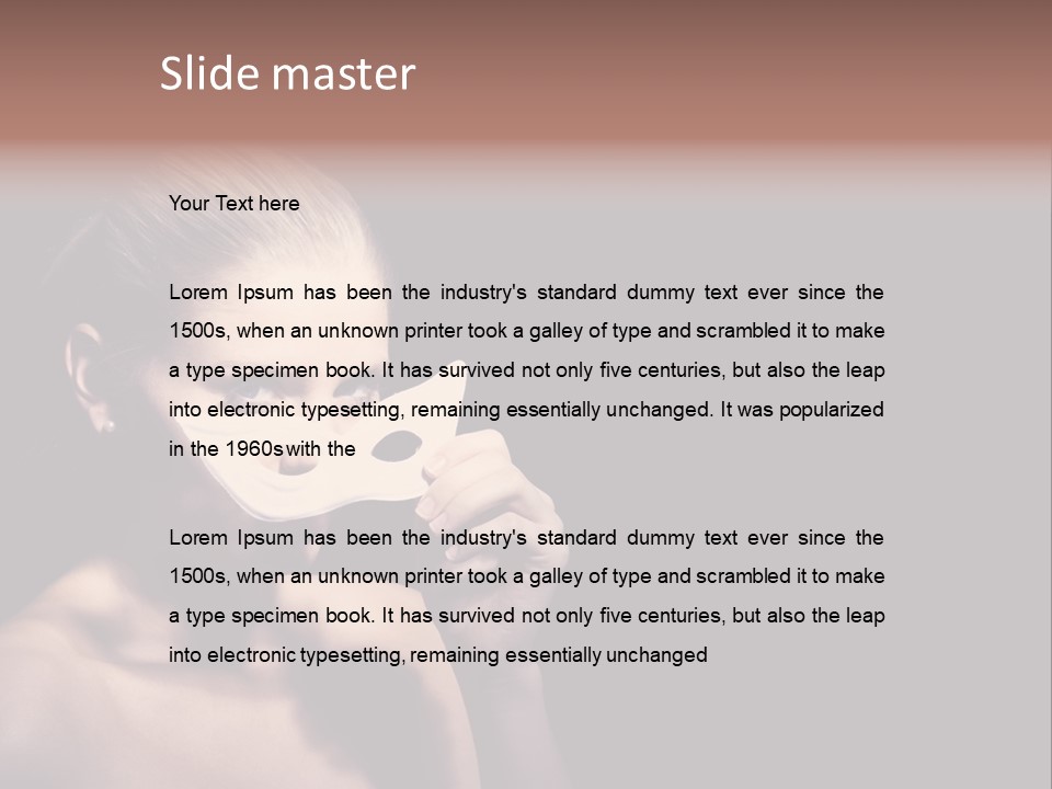 Enigmatic Venice Cultivation PowerPoint Template