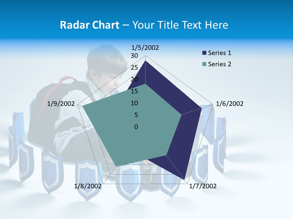A Young Boy Sitting On The Ground Using A Laptop PowerPoint Template
