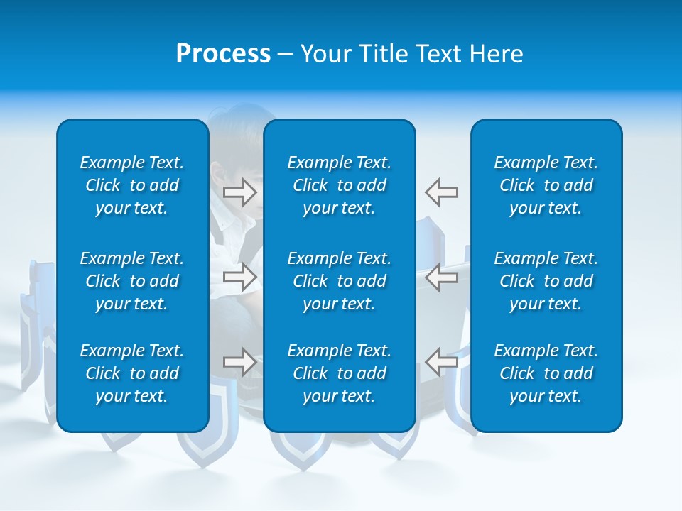 A Young Boy Sitting On The Ground Using A Laptop PowerPoint Template