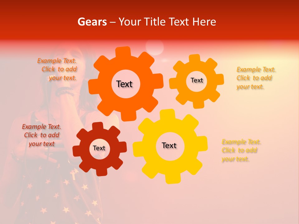 Cold Brown Cheerful PowerPoint Template