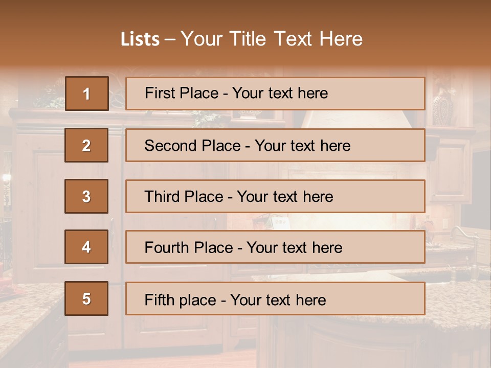 Expensive Hood Decor PowerPoint Template