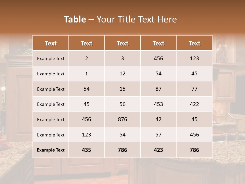 Expensive Hood Decor PowerPoint Template