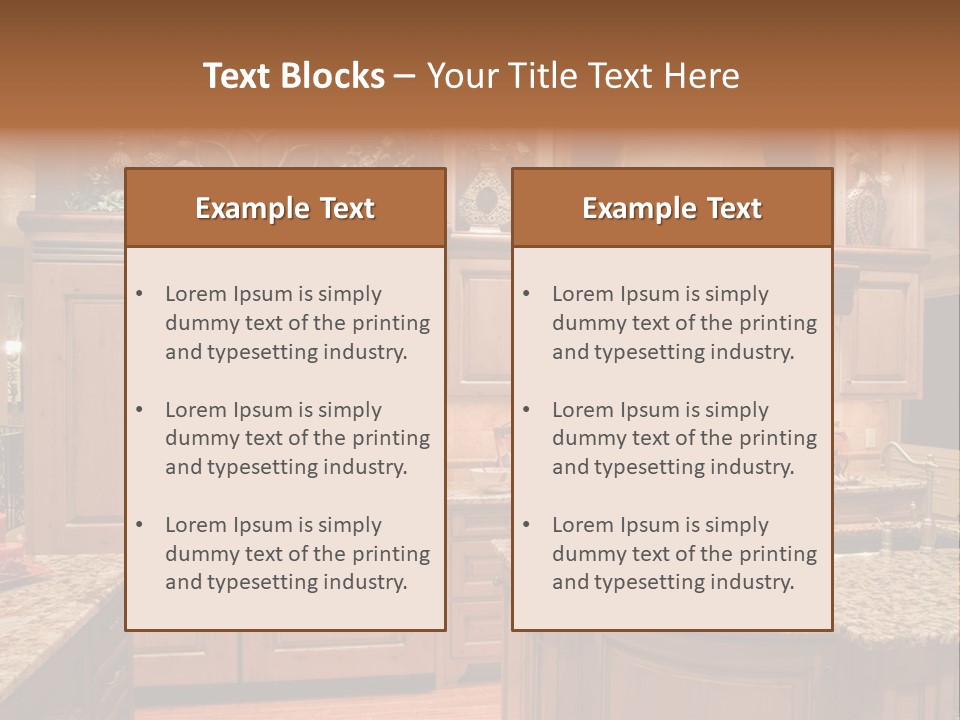 Expensive Hood Decor PowerPoint Template