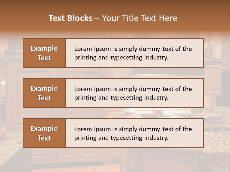 Expensive Hood Decor PowerPoint Template