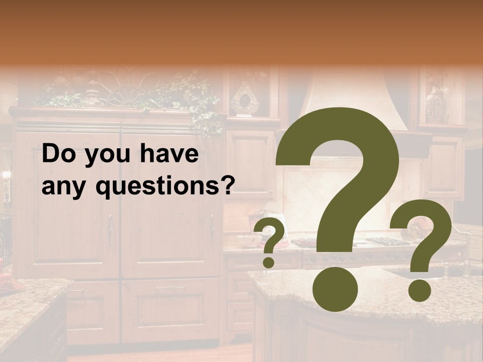 Expensive Hood Decor PowerPoint Template