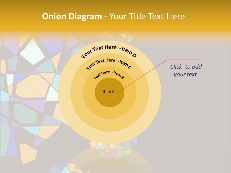 A Group Of Colorful Shapes On A Purple Background PowerPoint Template