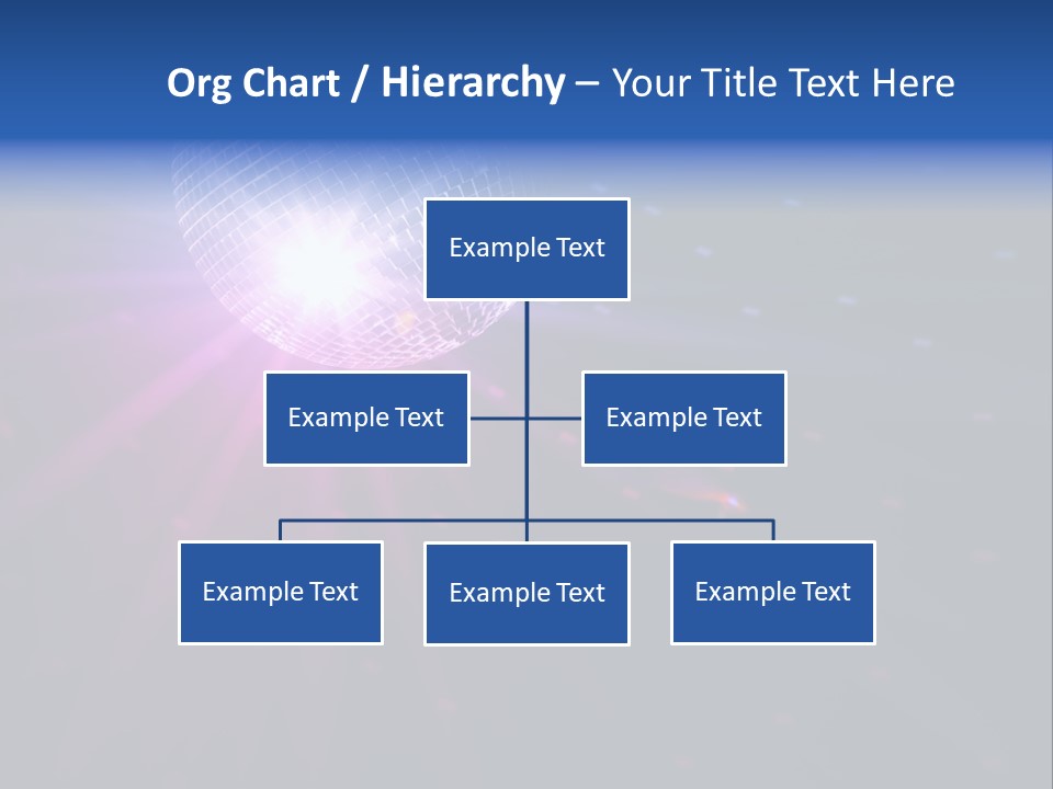 Spotlight Laser Ball PowerPoint Template
