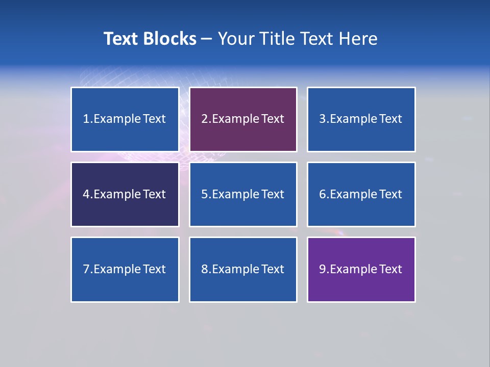 Spotlight Laser Ball PowerPoint Template