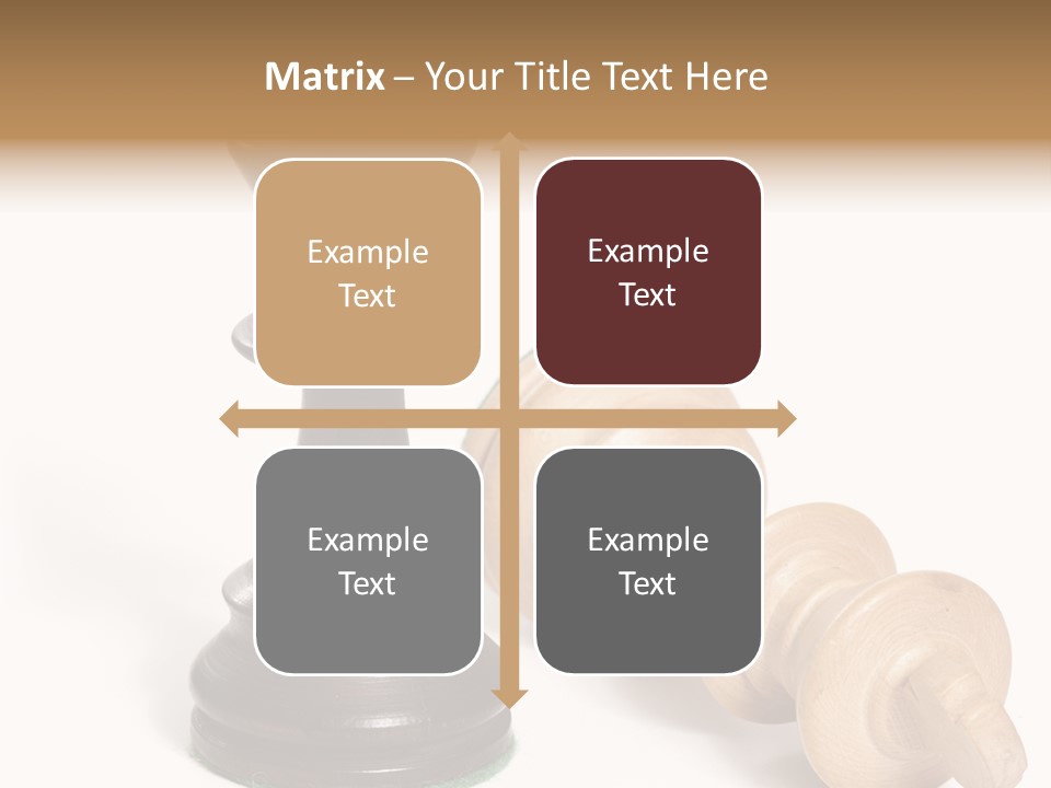 Standing White Concept PowerPoint Template