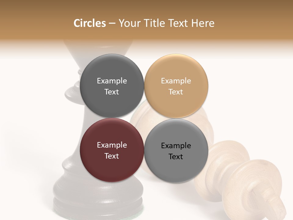 Standing White Concept PowerPoint Template