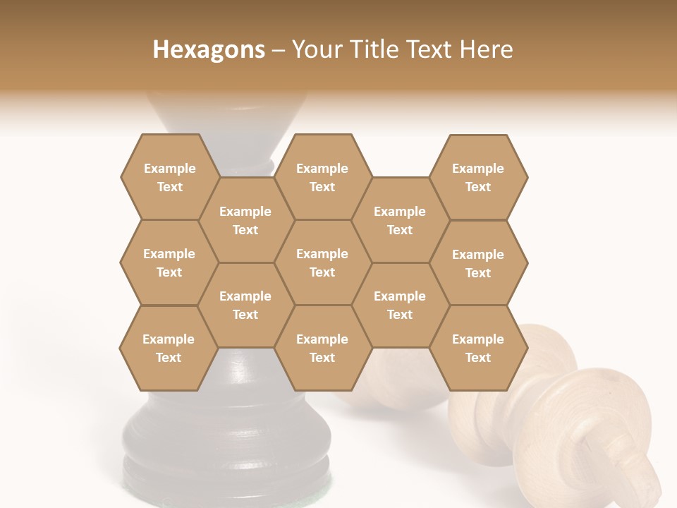 Standing White Concept PowerPoint Template