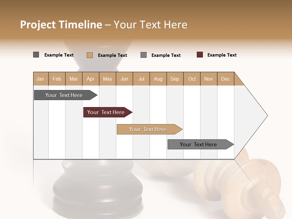 Standing White Concept PowerPoint Template