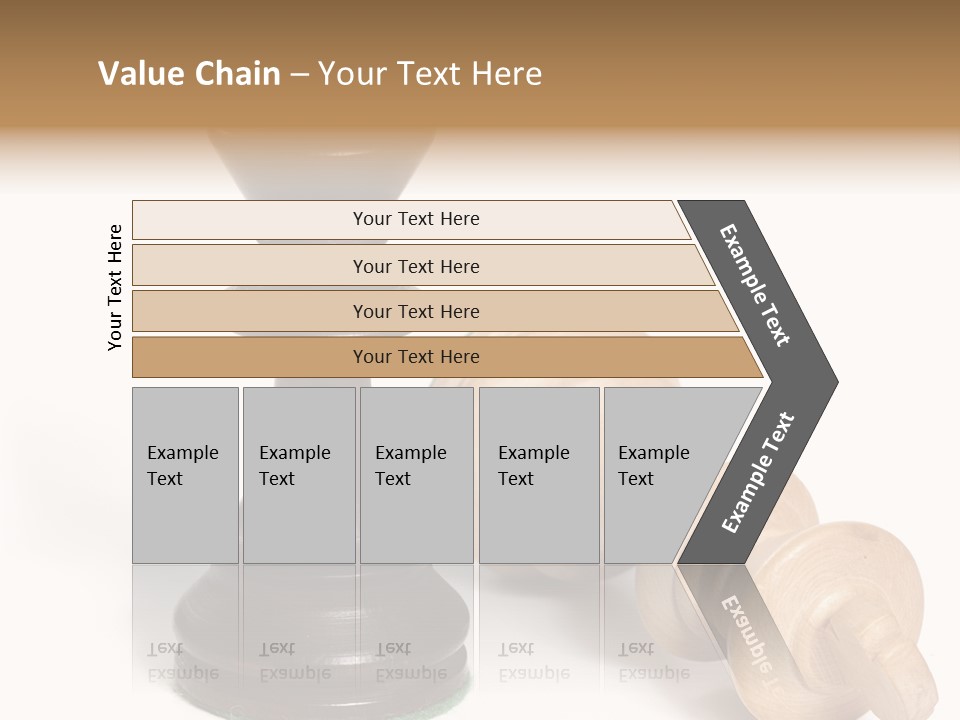Standing White Concept PowerPoint Template