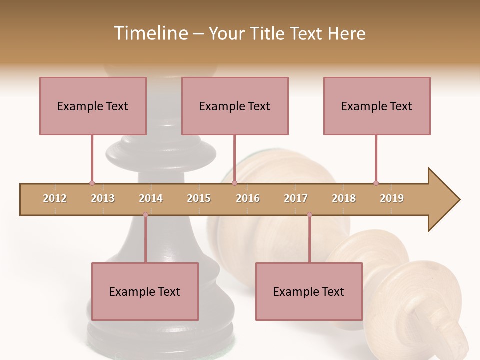 Standing White Concept PowerPoint Template