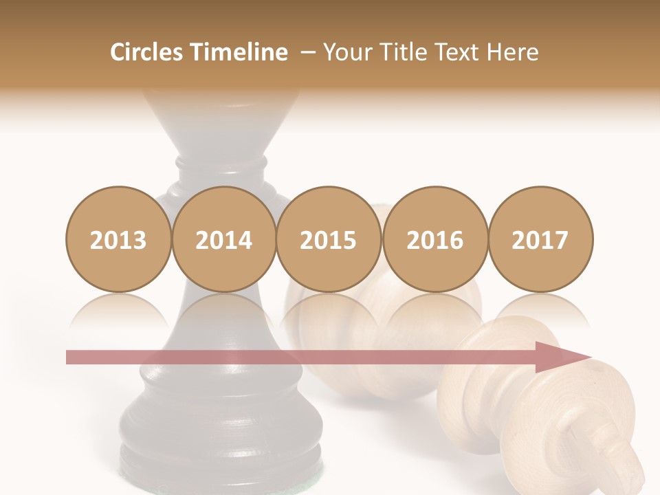 Standing White Concept PowerPoint Template