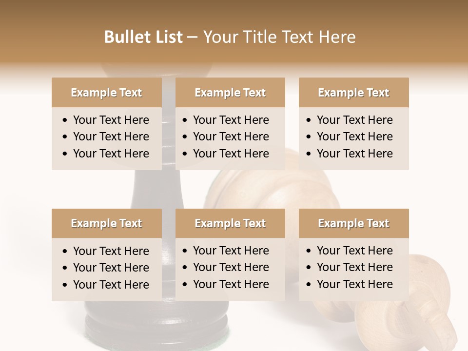 Standing White Concept PowerPoint Template