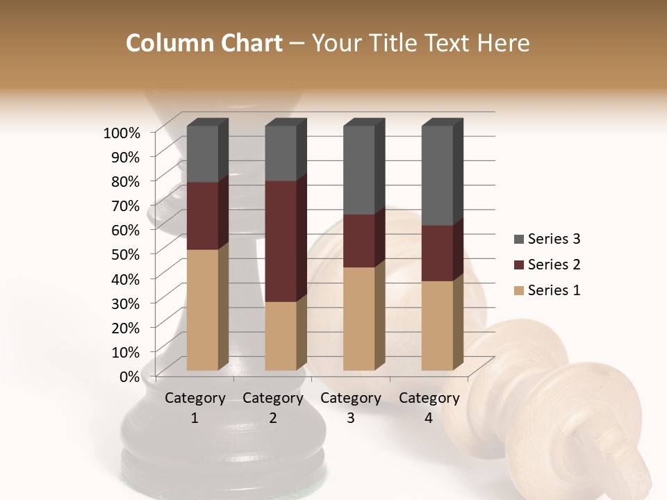 Standing White Concept PowerPoint Template