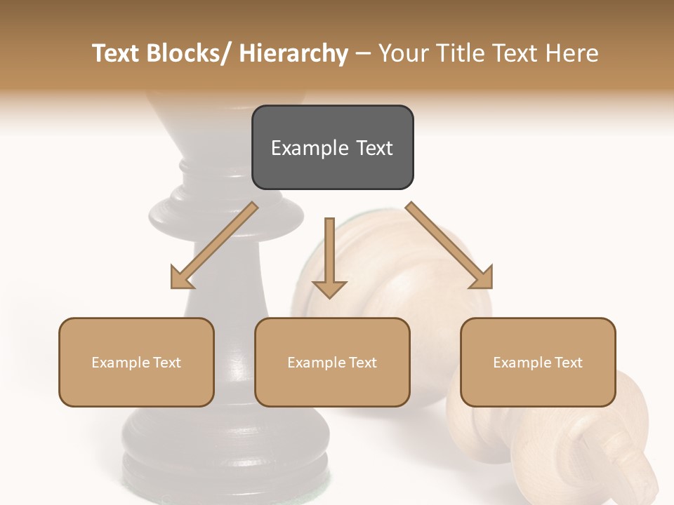 Standing White Concept PowerPoint Template