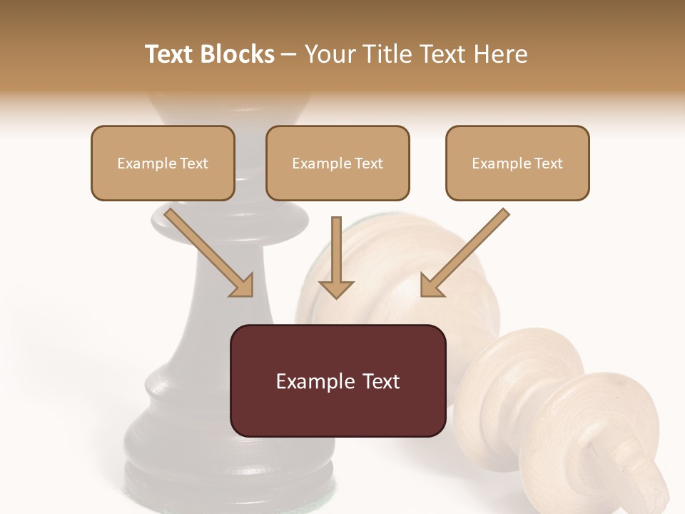 Standing White Concept PowerPoint Template