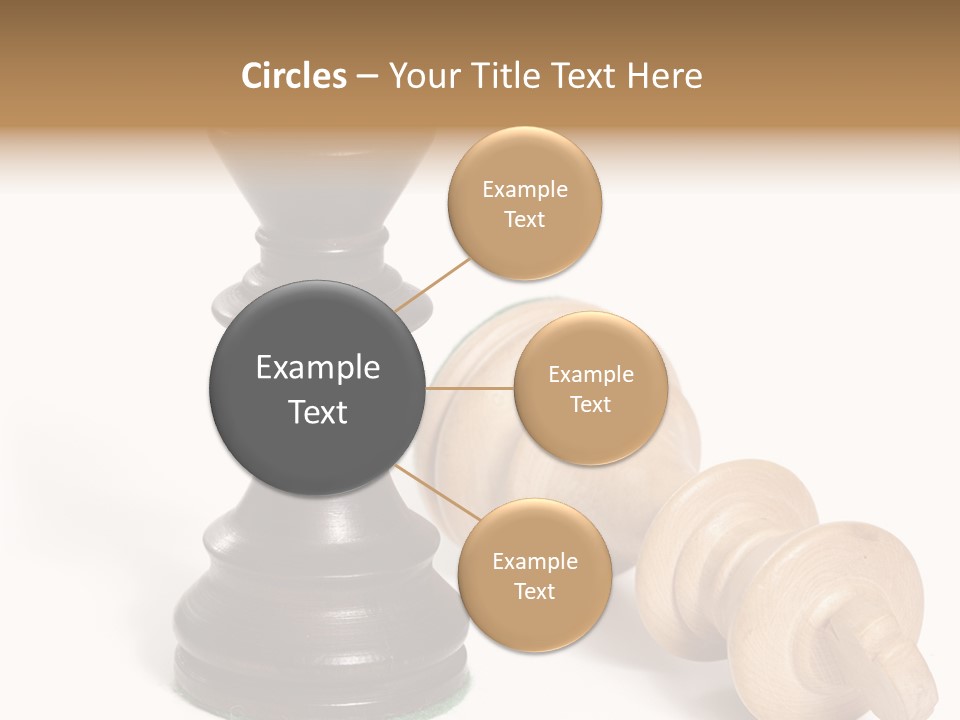 Standing White Concept PowerPoint Template