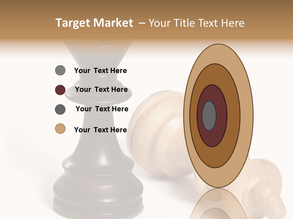 Standing White Concept PowerPoint Template