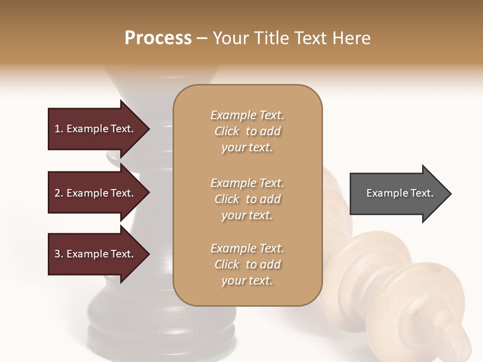 Standing White Concept PowerPoint Template
