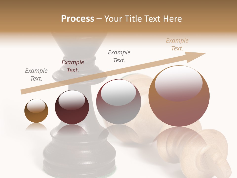 Standing White Concept PowerPoint Template