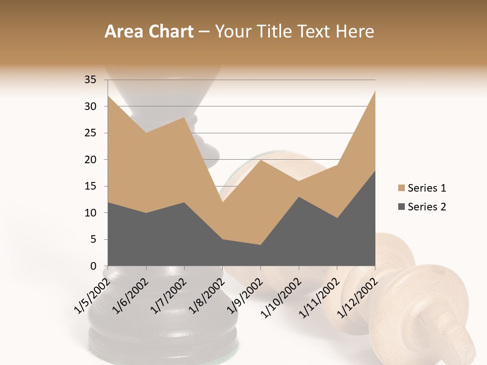 Standing White Concept PowerPoint Template