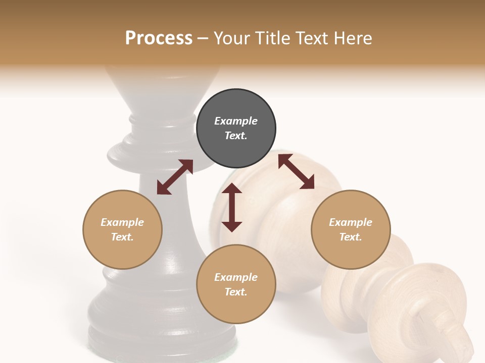 Standing White Concept PowerPoint Template