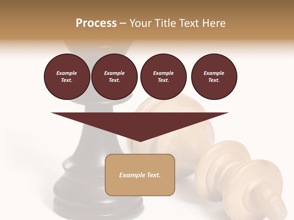 Standing White Concept PowerPoint Template