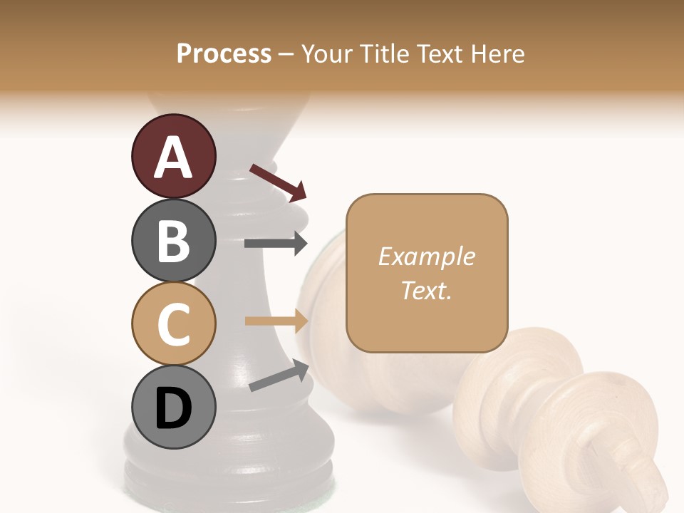 Standing White Concept PowerPoint Template