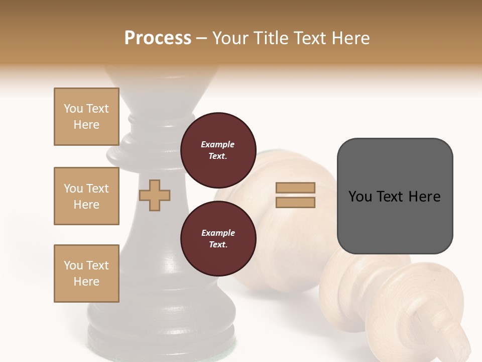 Standing White Concept PowerPoint Template