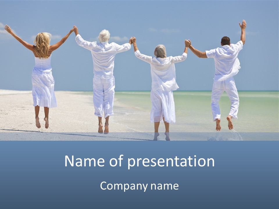 Sunny Celebration Back PowerPoint Template