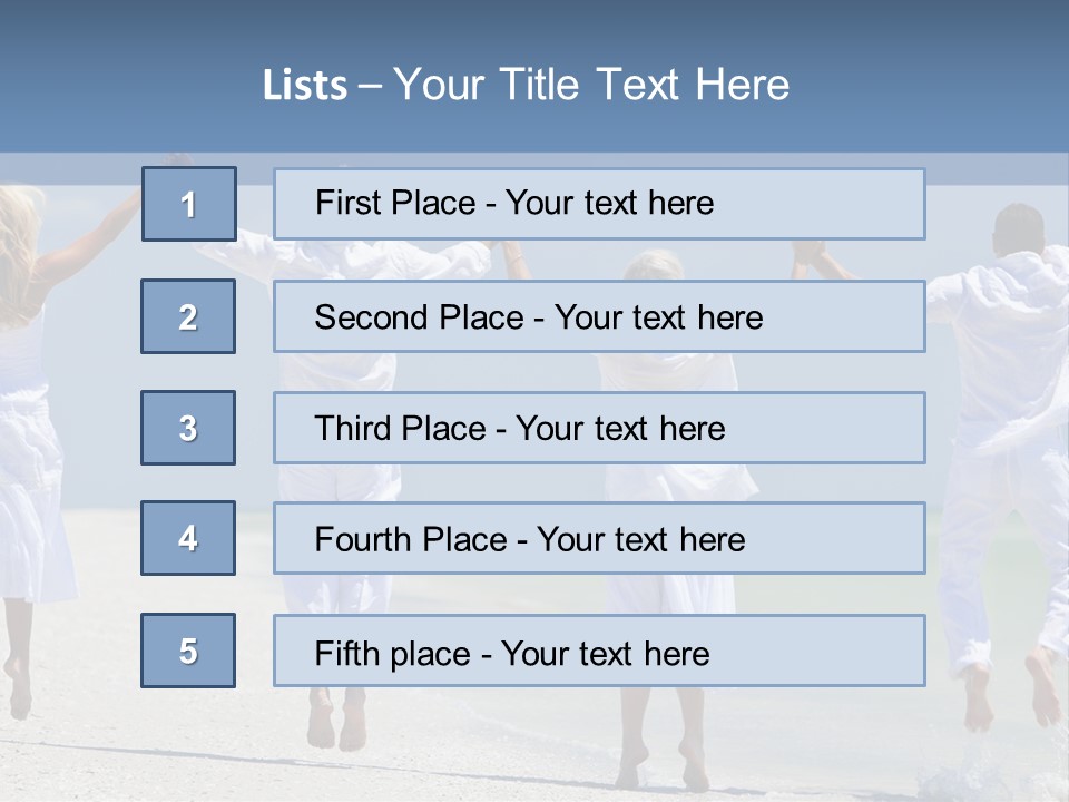 Sunny Celebration Back PowerPoint Template