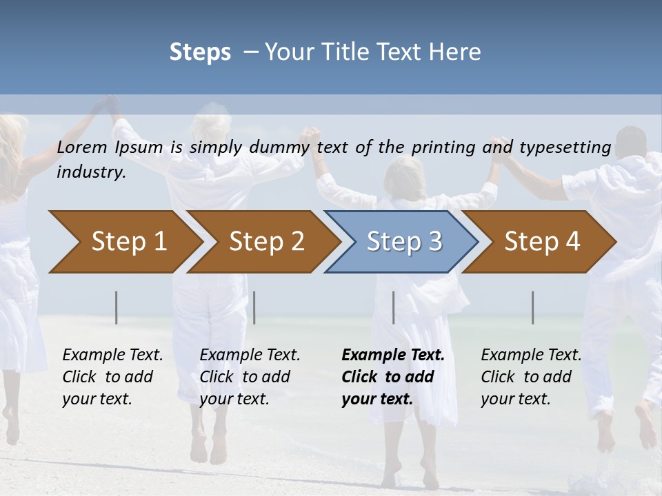 Sunny Celebration Back PowerPoint Template