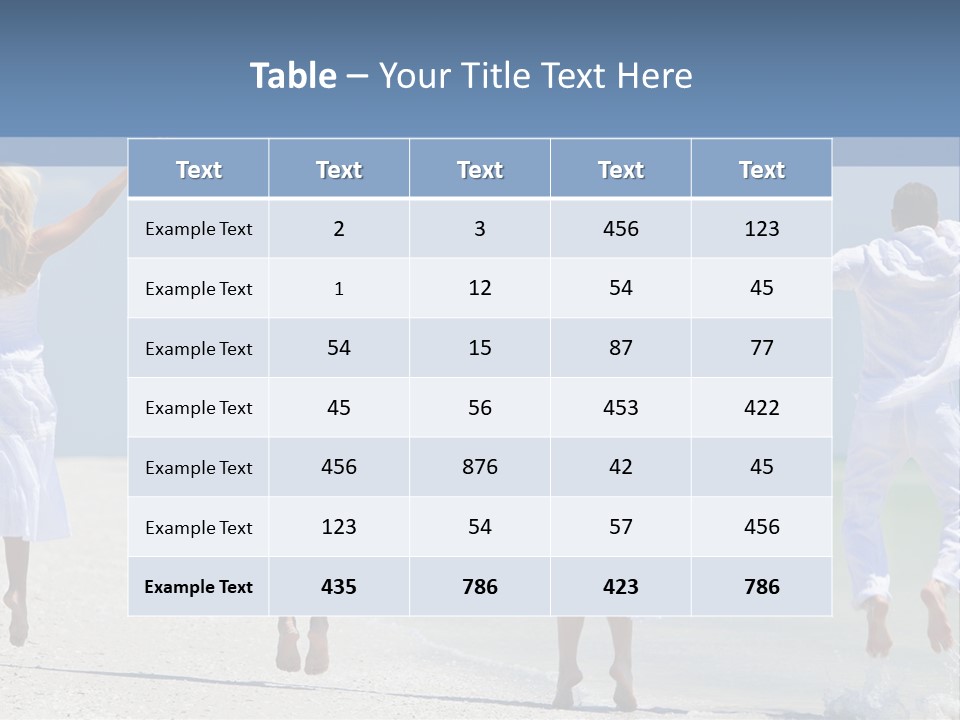 Sunny Celebration Back PowerPoint Template