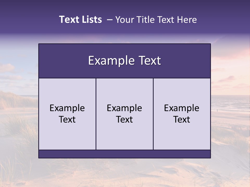 Sea Nature Island PowerPoint Template