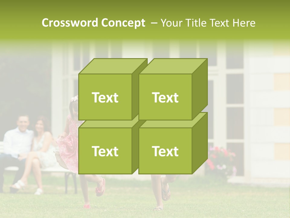 Run Grass Relationship PowerPoint Template