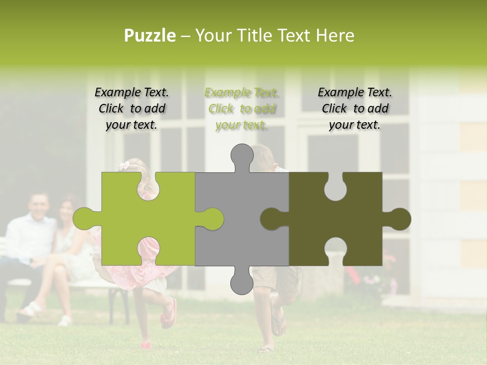 Run Grass Relationship PowerPoint Template