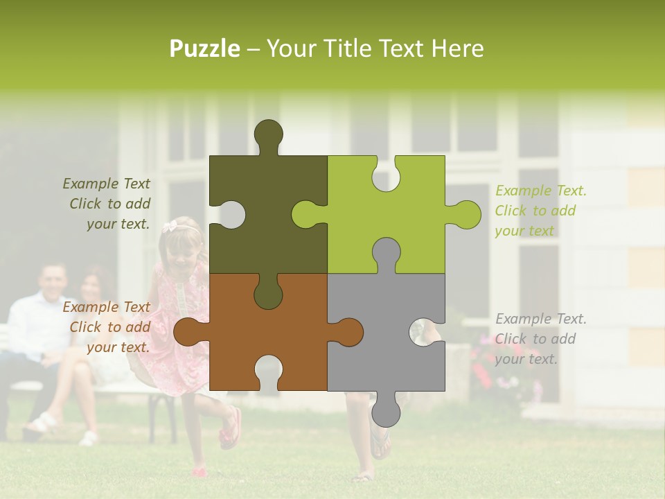 Run Grass Relationship PowerPoint Template