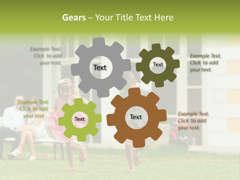Run Grass Relationship PowerPoint Template