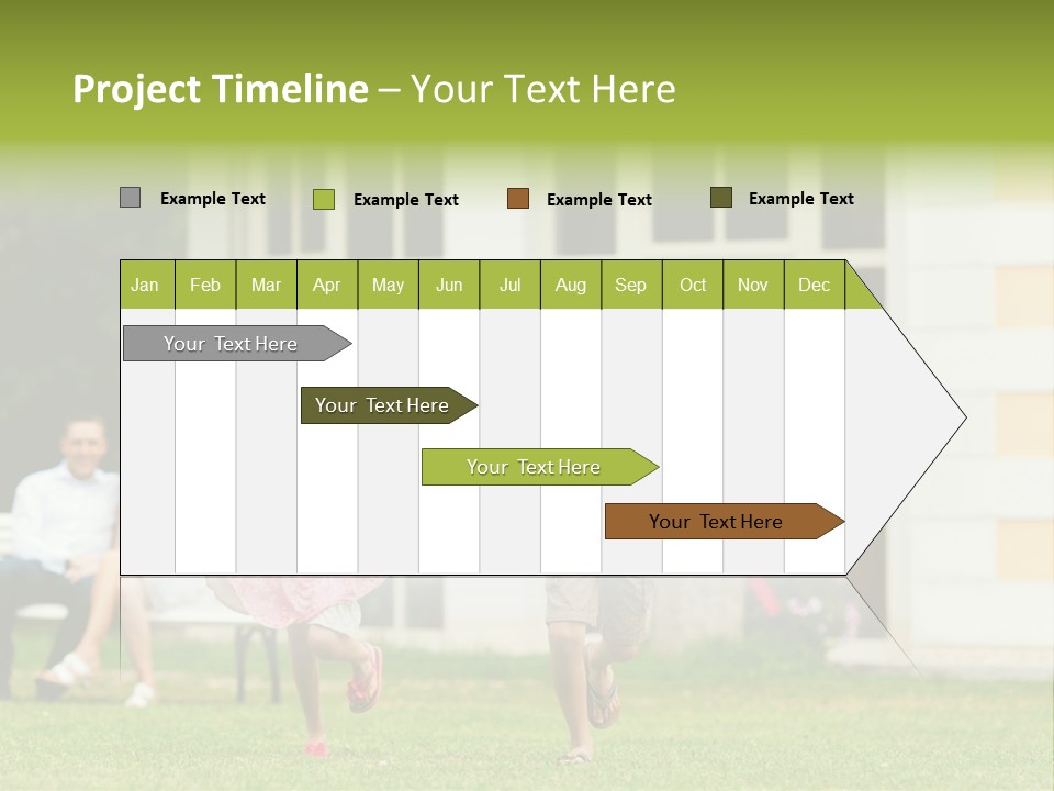 Run Grass Relationship PowerPoint Template