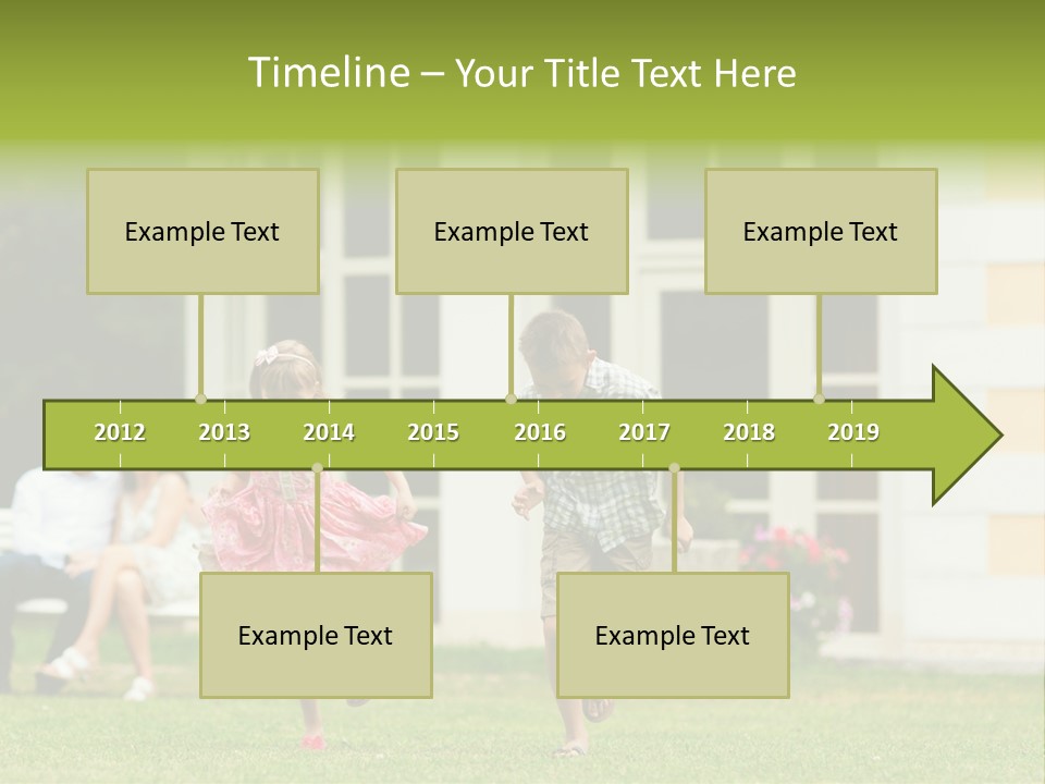 Run Grass Relationship PowerPoint Template