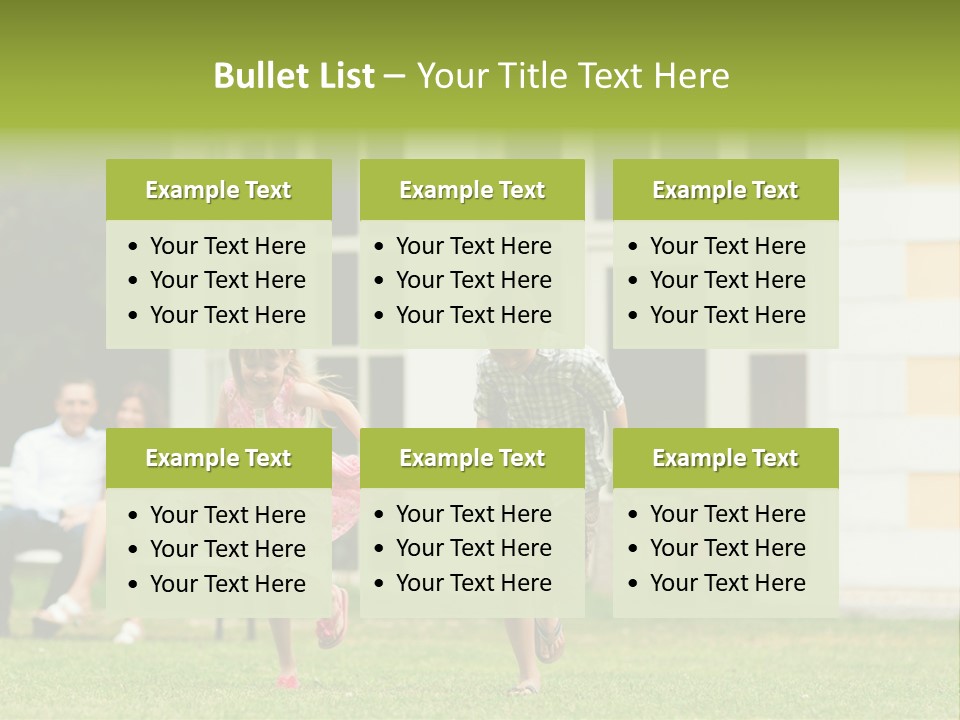 Run Grass Relationship PowerPoint Template