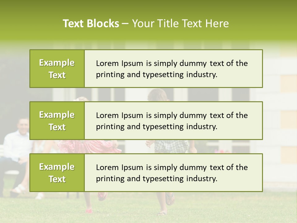 Run Grass Relationship PowerPoint Template