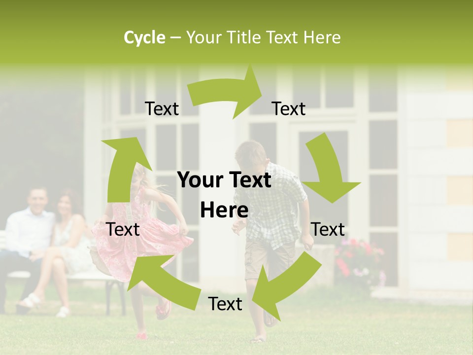 Run Grass Relationship PowerPoint Template
