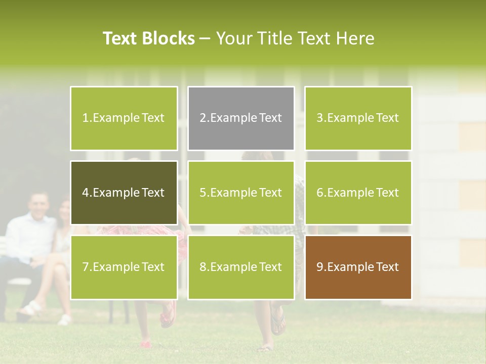 Run Grass Relationship PowerPoint Template