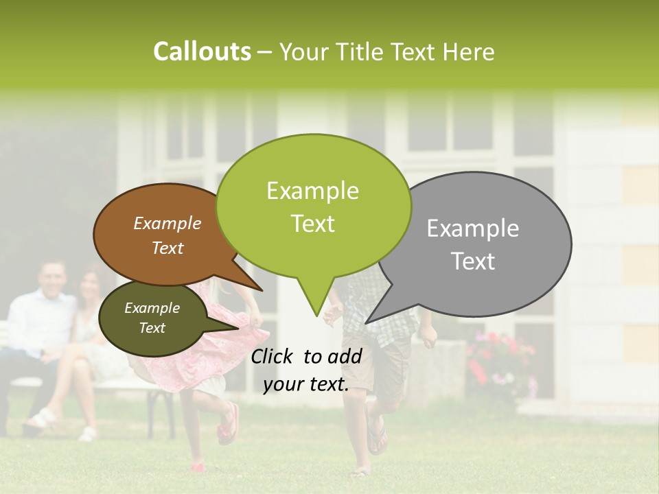 Run Grass Relationship PowerPoint Template