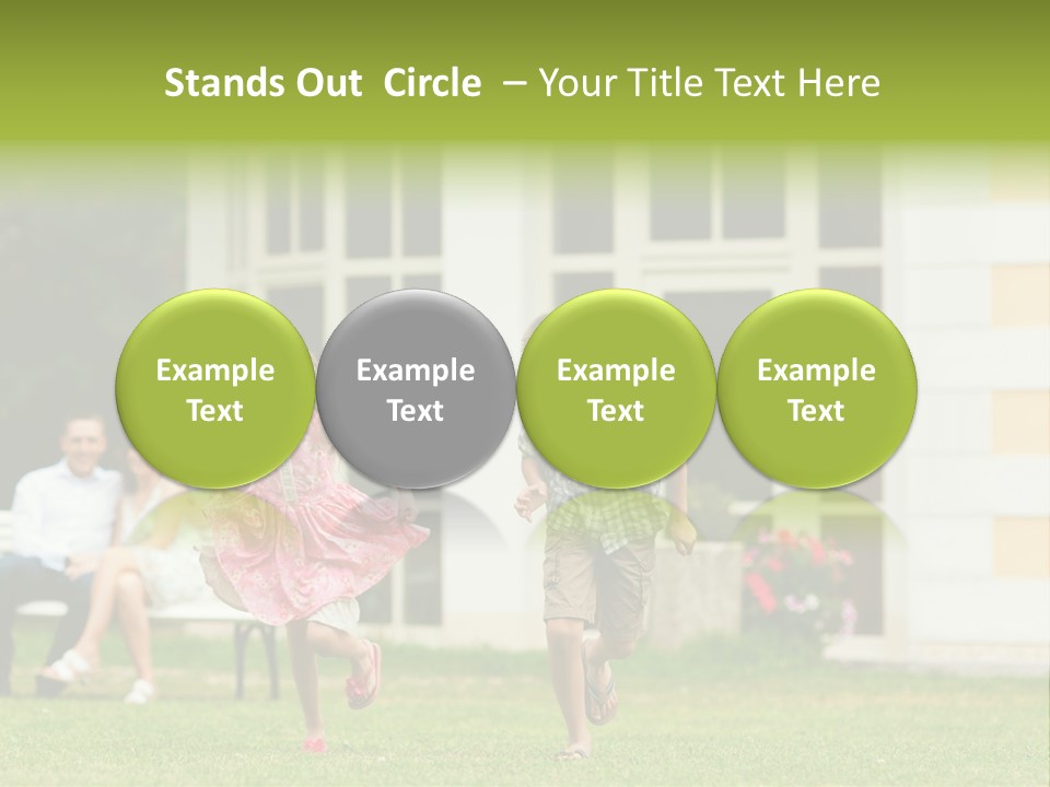 Run Grass Relationship PowerPoint Template