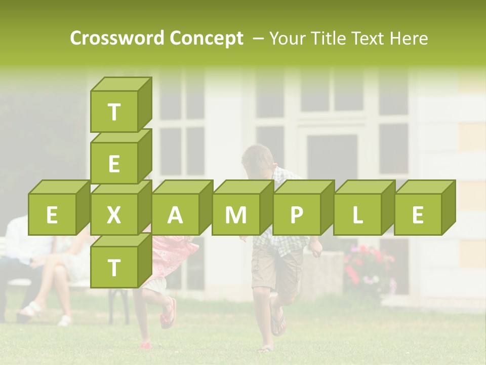 Run Grass Relationship PowerPoint Template